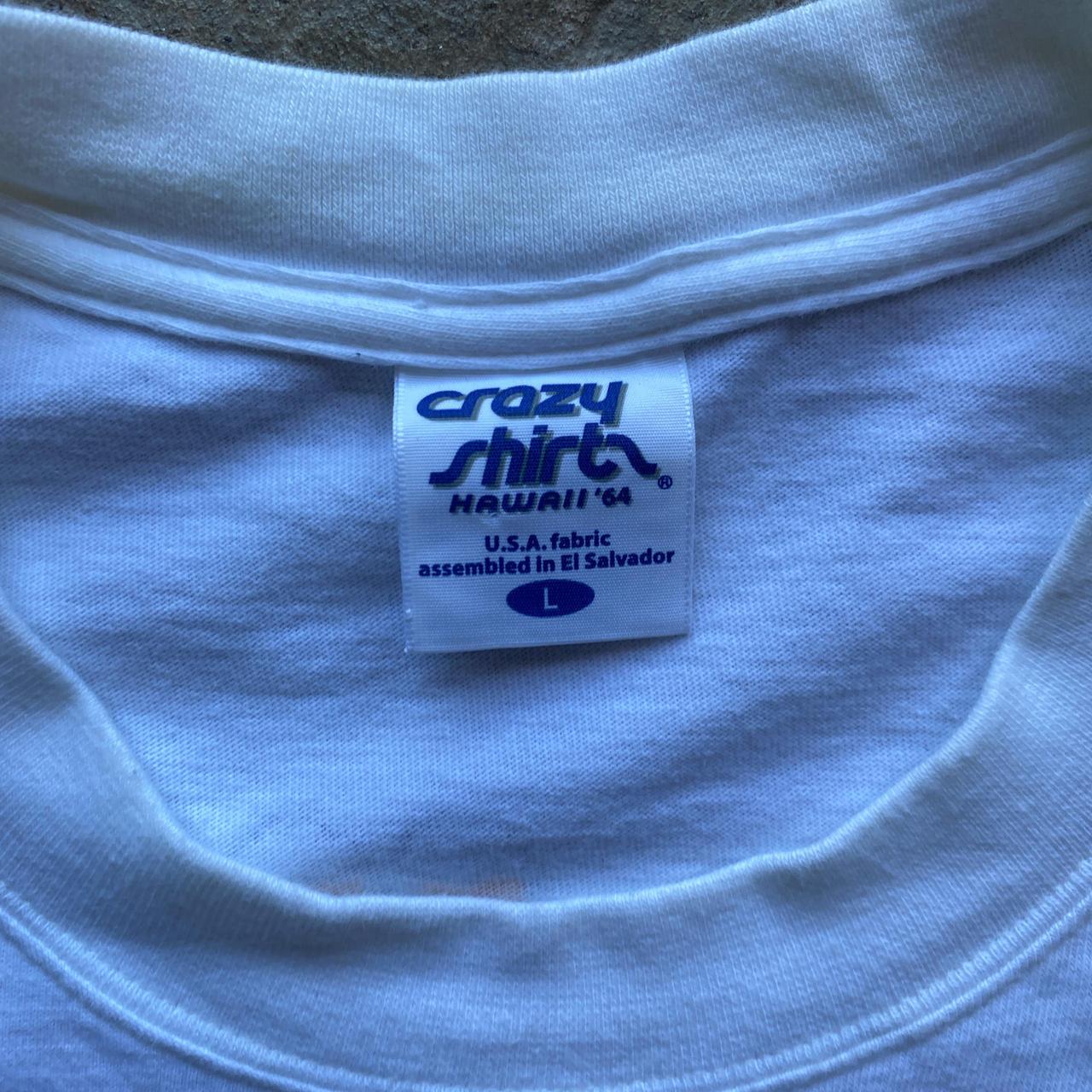 White Graphic ‘Buck Necked’s’ Vintage T-Shirt