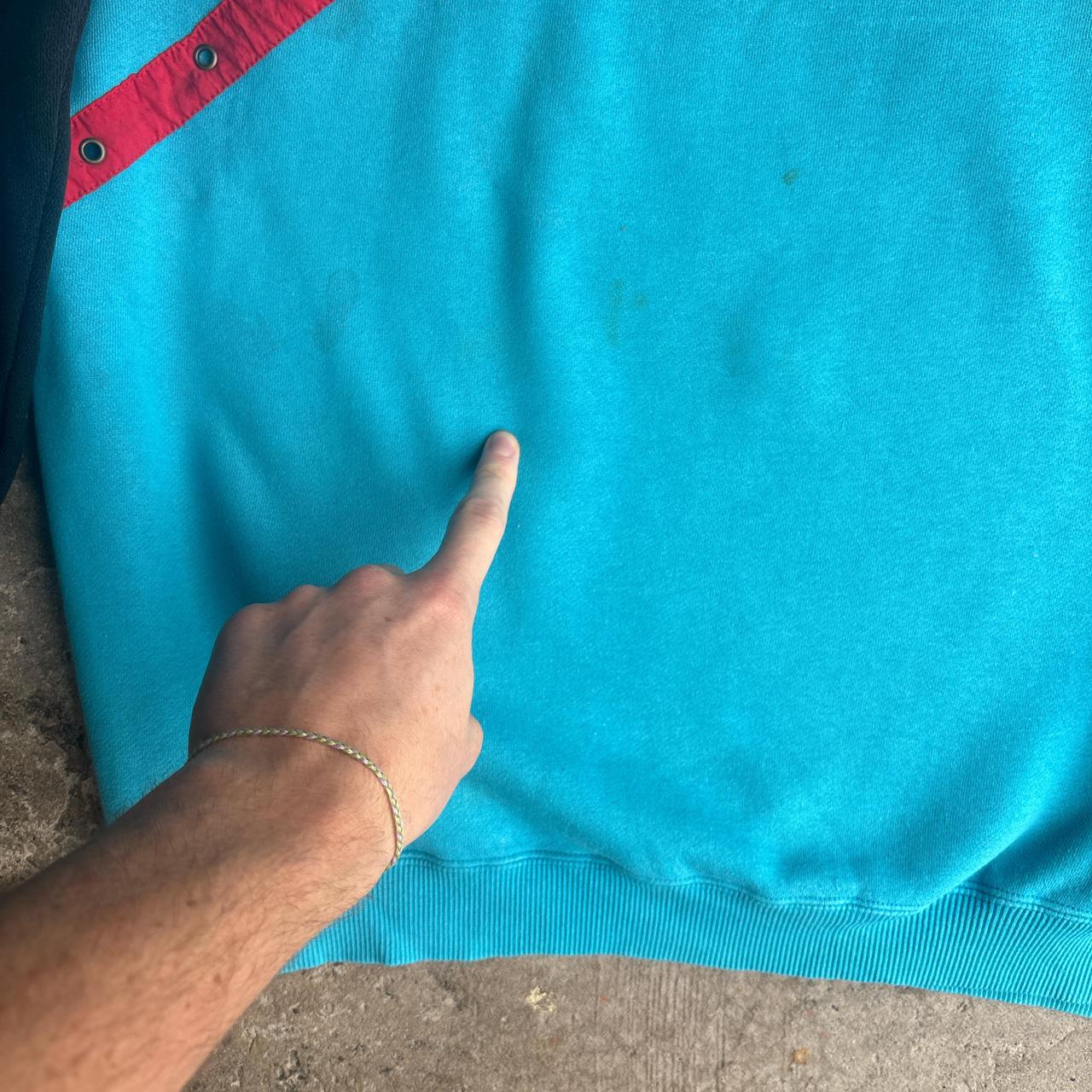 Vintage Blue & Black Wilson Staff Sweatshirt - 2XL