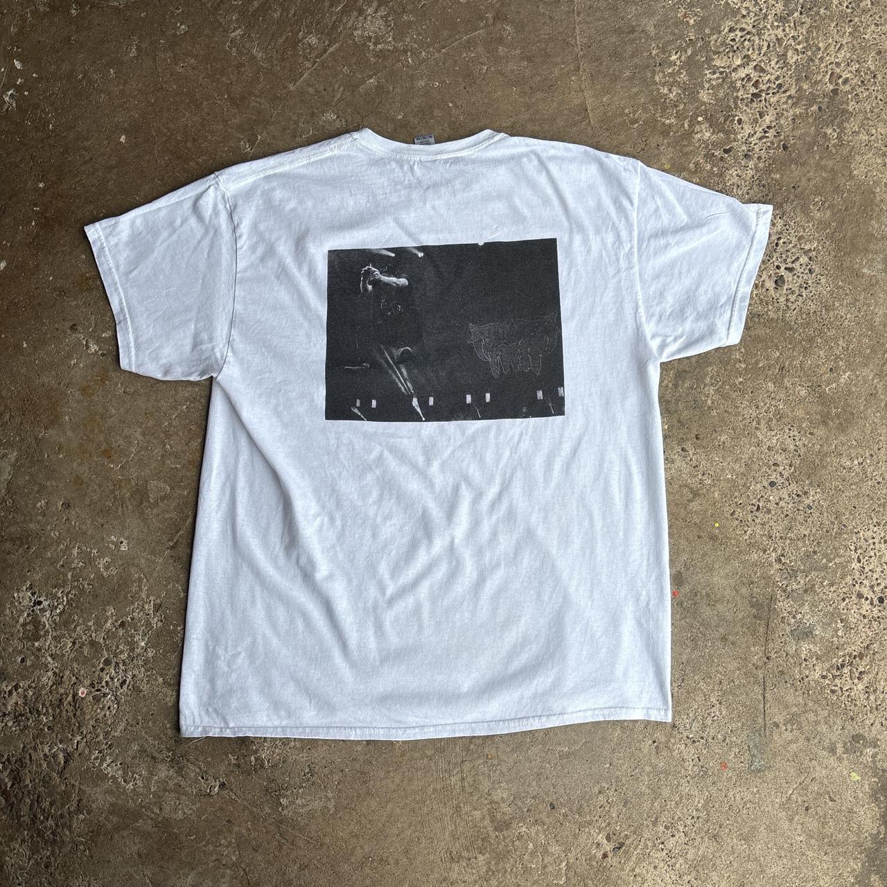 White ‘Power Trip’ Graphic T-Shirt - XL