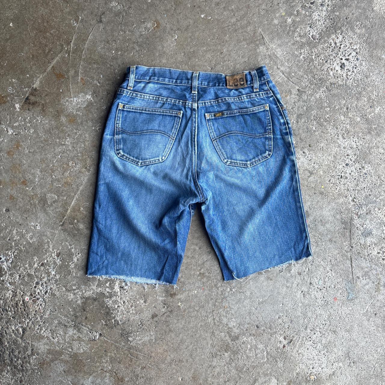 Blue Denim Lee Jean Shorts - W32