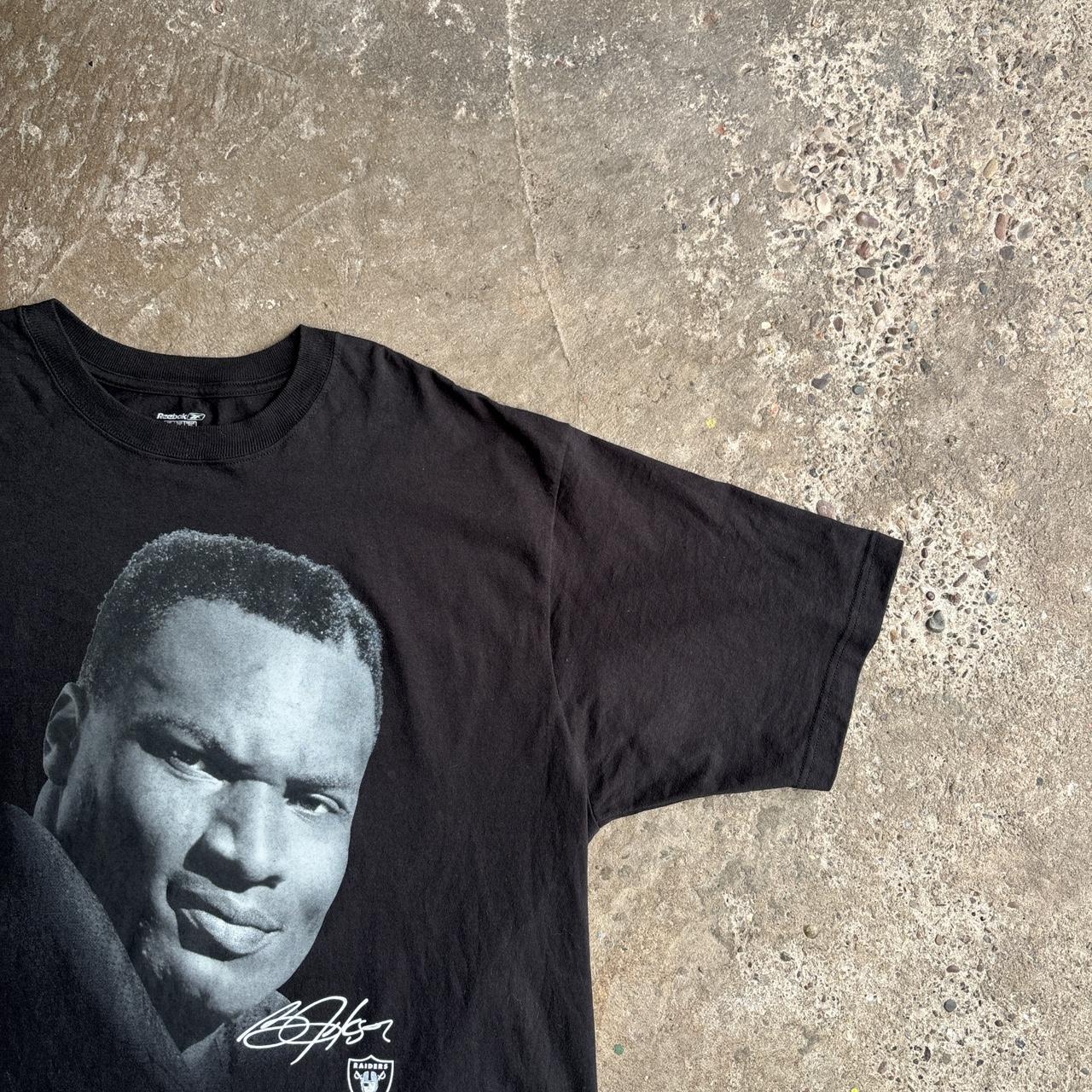 Vintage Black Bo Jackson Reebok T-Shirt