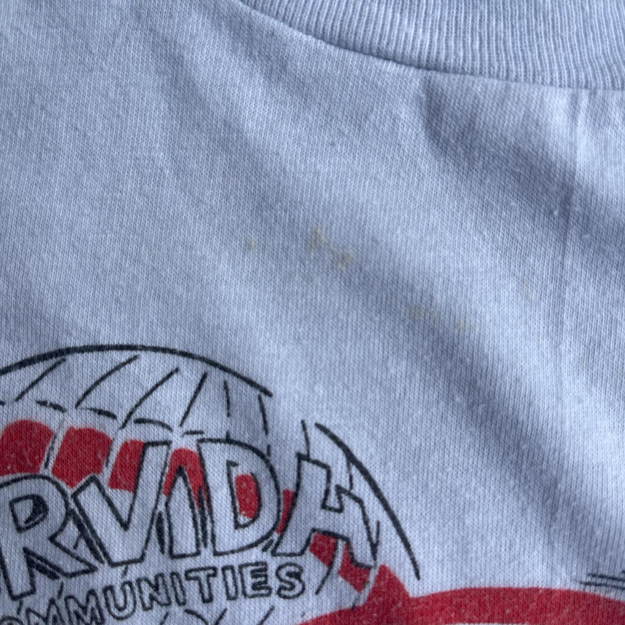 White Single Stitch Graphic 80’s Vintage T-Shirt