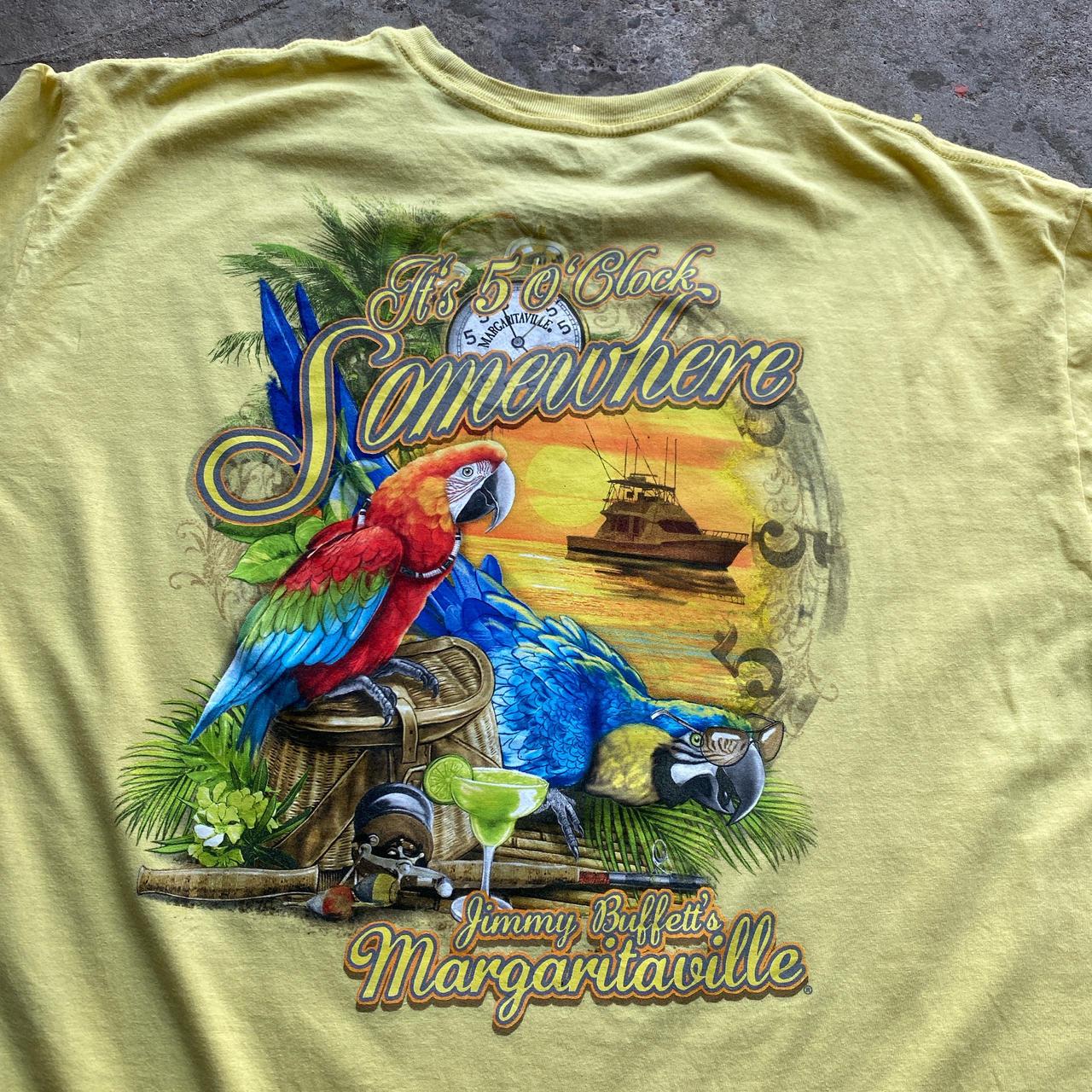 Yellow Margaritaville graphic tee - XXL