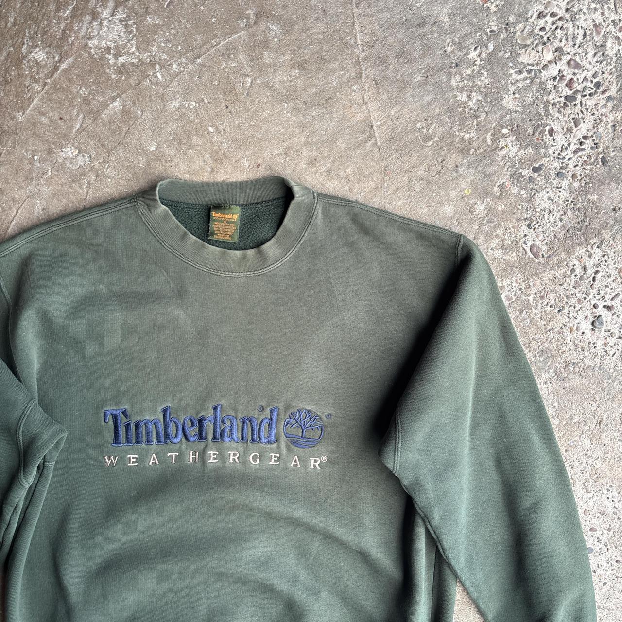 Green Timberland Crewneck Sweatshirt - S