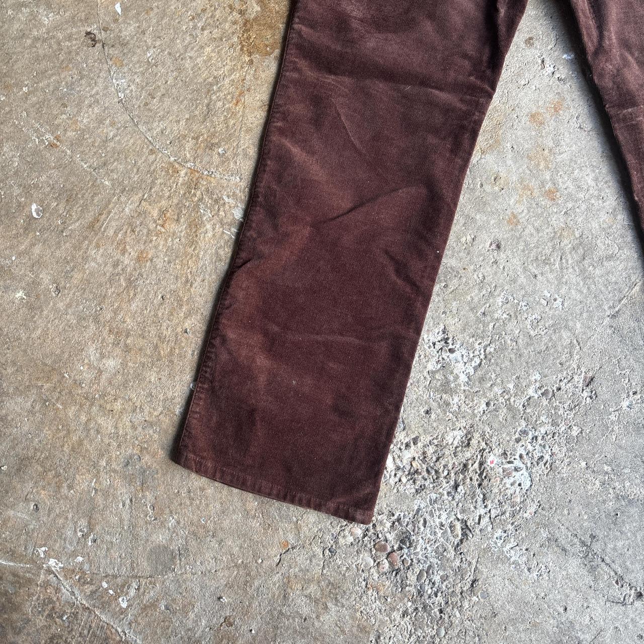 Brown Velour Viyella Brown Trousers