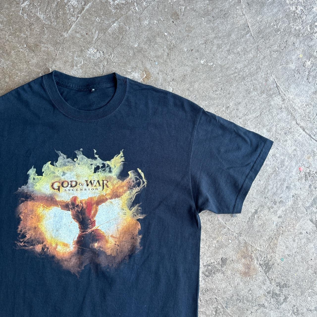 Dark Navy ‘God of War’ Graphic T-Shirt