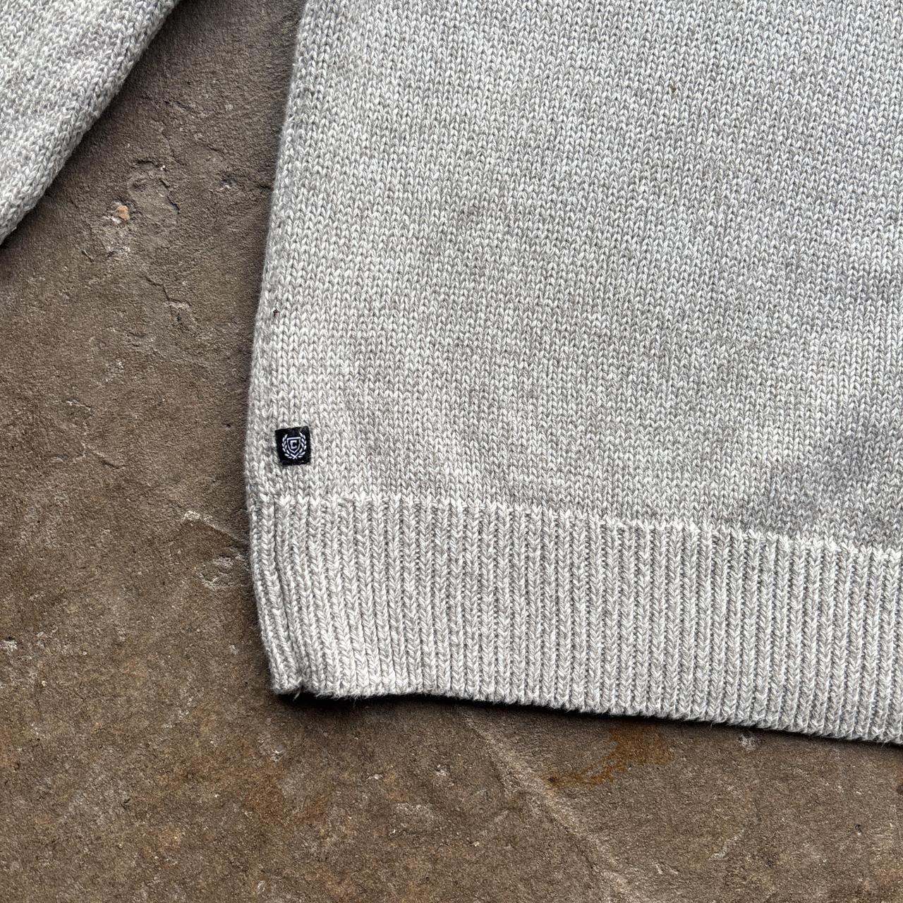 Vintage Grey Chaps knitted sweatshirt - M