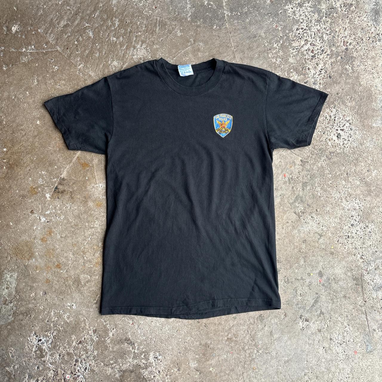Black Single Stitch San Francisco Police T-Shirt