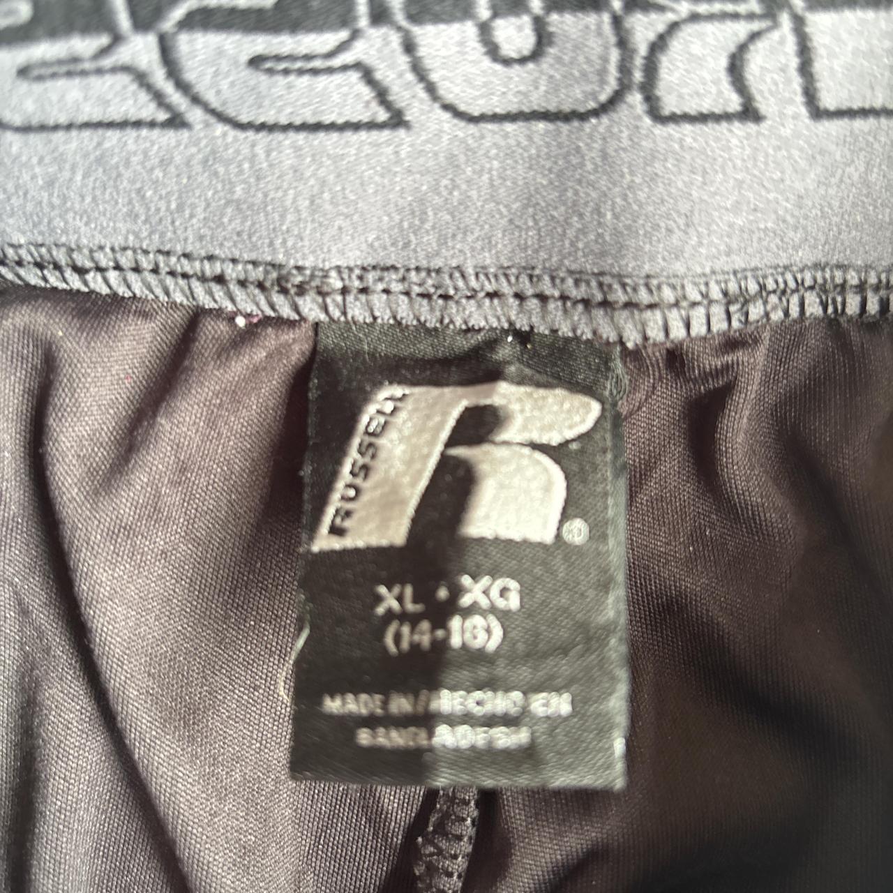 Black Russel Athletic Sportswear Shorts