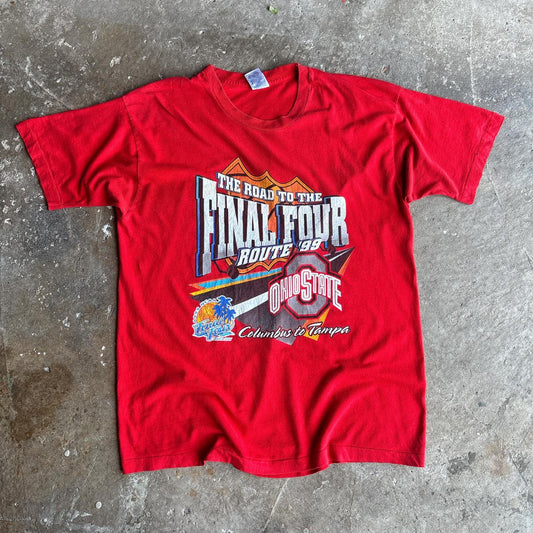Red 99’ Ohio State ‘Final Four’ single stitch tee