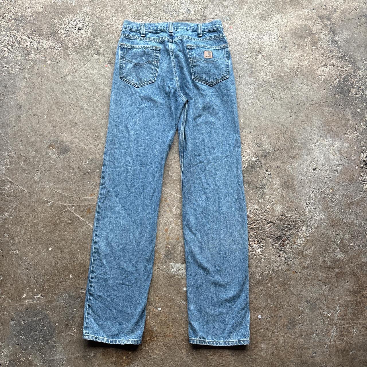 Blue denim Carhartt jeans