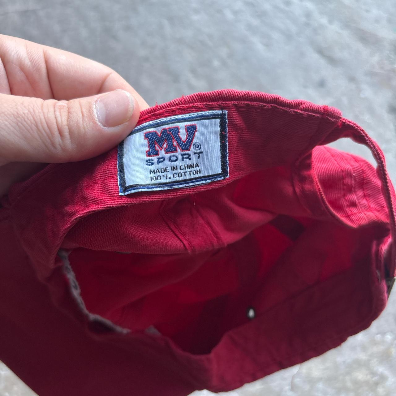 90s Red Texas Tech Cap - OS