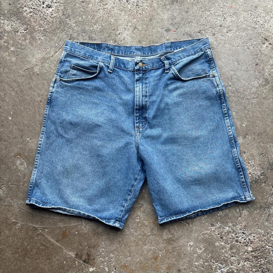 Vintage Wrangler Blue Denim Shorts - W38