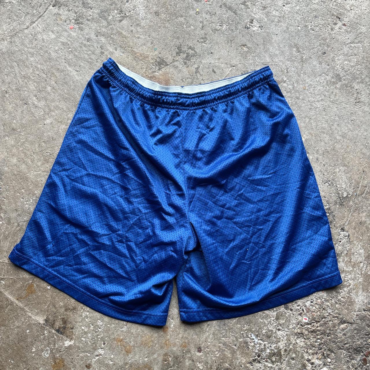 Vintage blue Champion basketball shorts