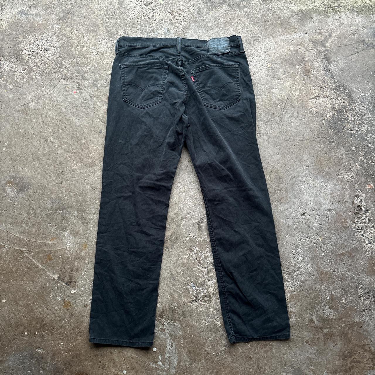 Black Levi's 541 trousers