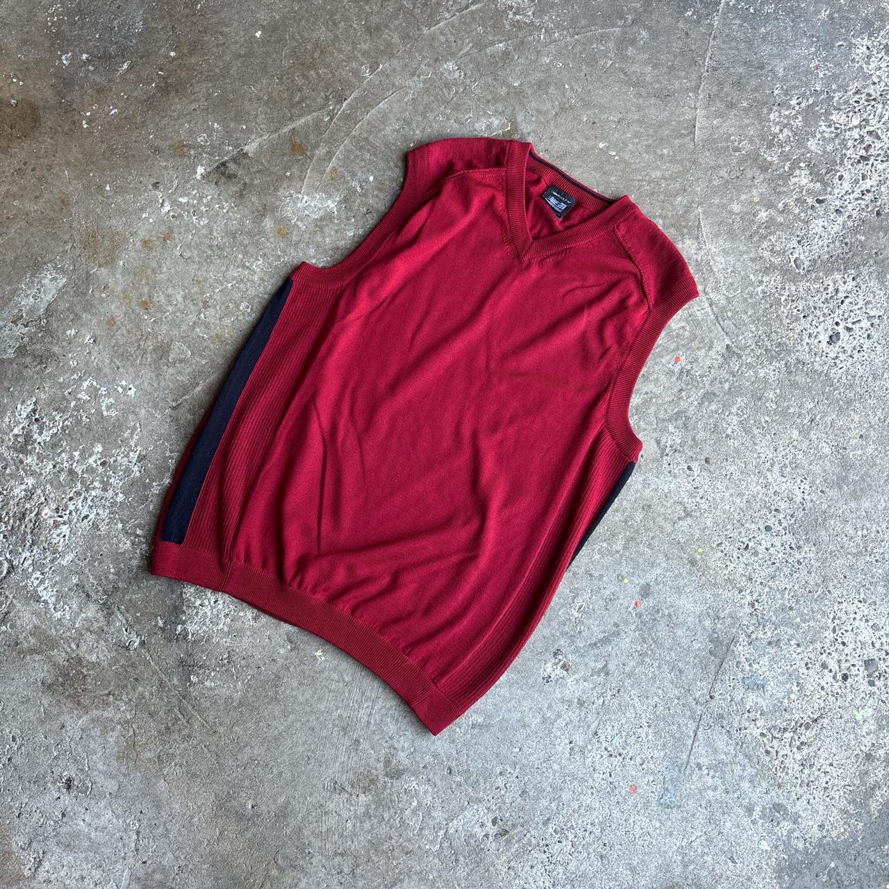 Red Nike Golf Sweater Vest