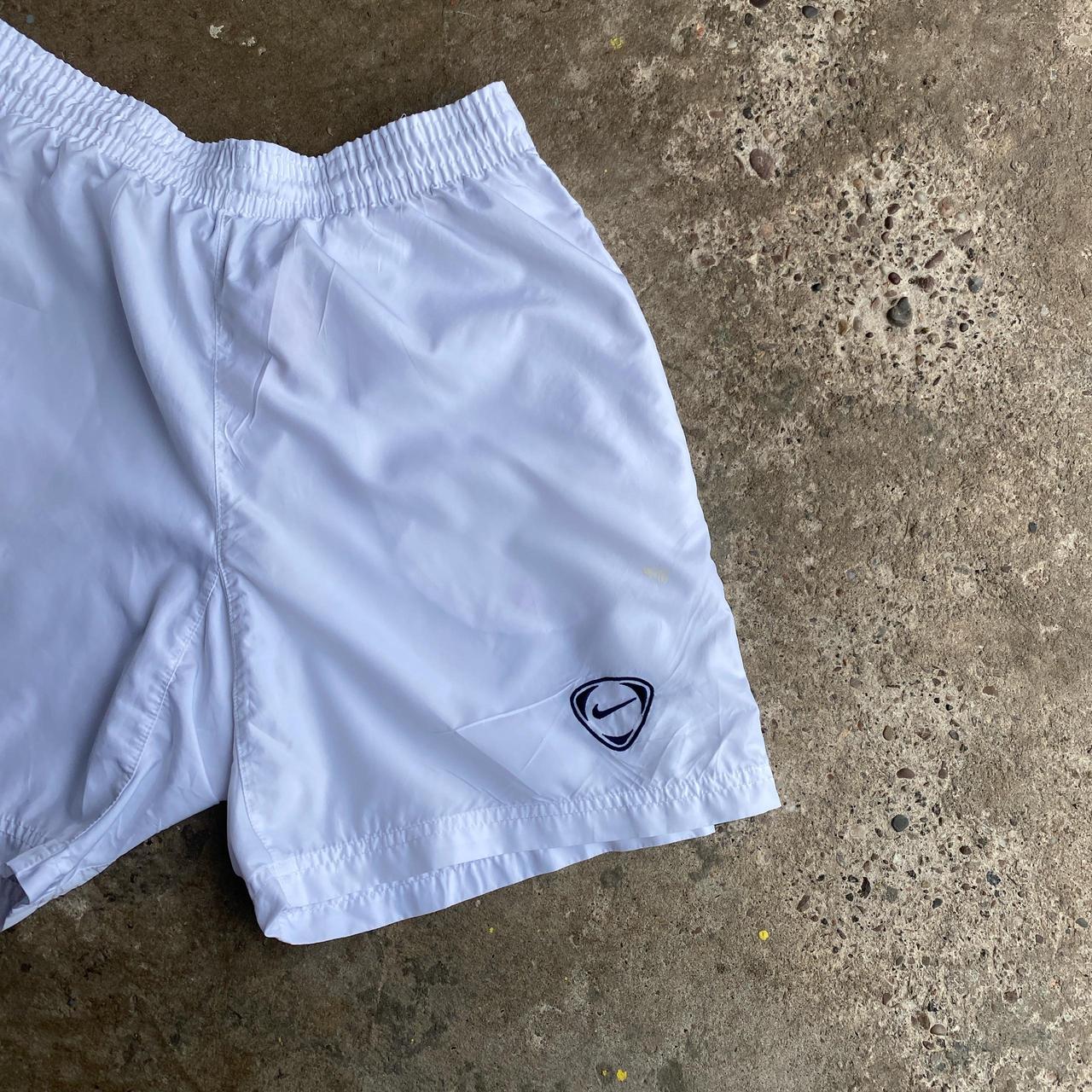 00s T90 White Nike Football Shorts - S