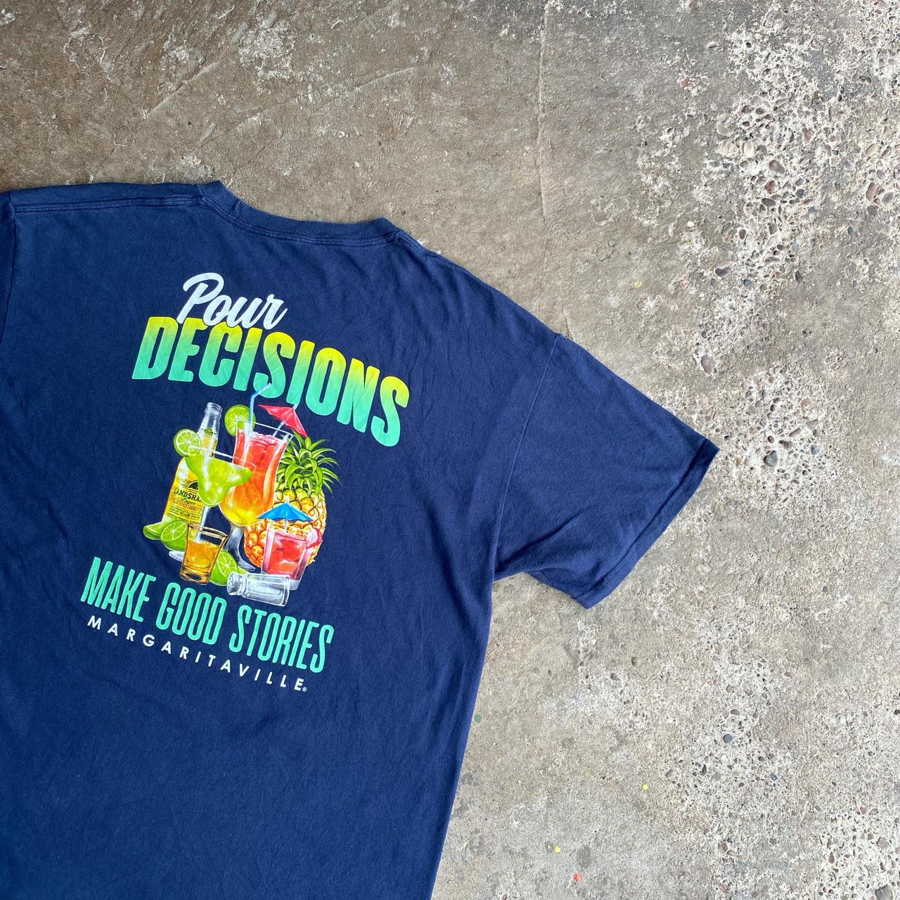 Navy able Graphic Margaritaville T-Shirt - L