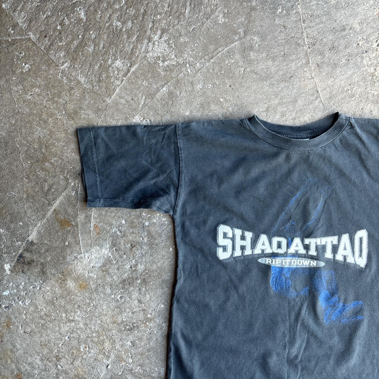90s Single Stitch ‘Shaq Attaq’ Grey Reebok T-Shirt