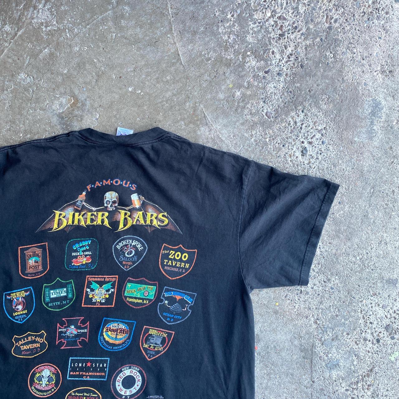 Vintage ‘Biker Bars’ Black T-Shirt