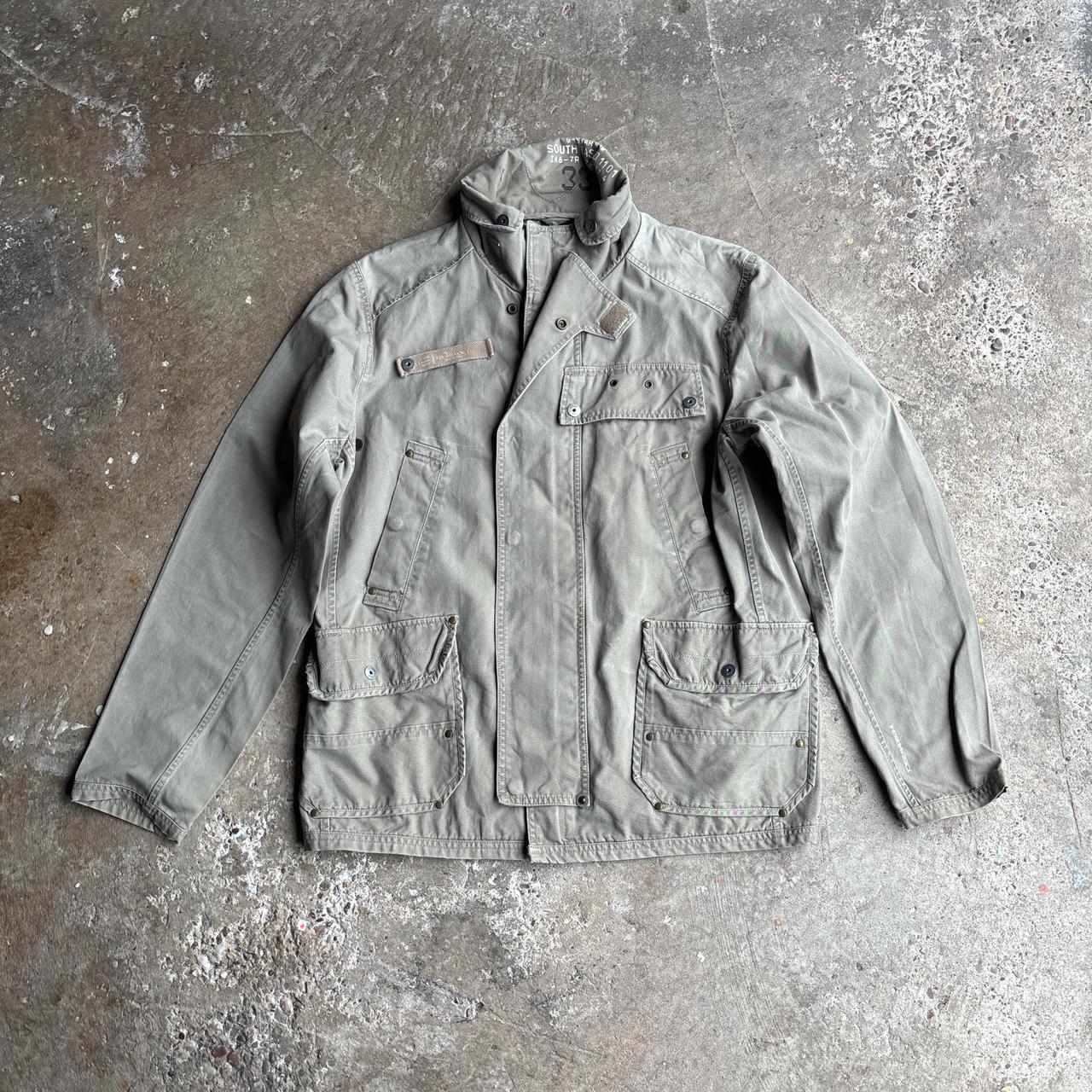 Khaki G-STAR RAW Military Style Jacket