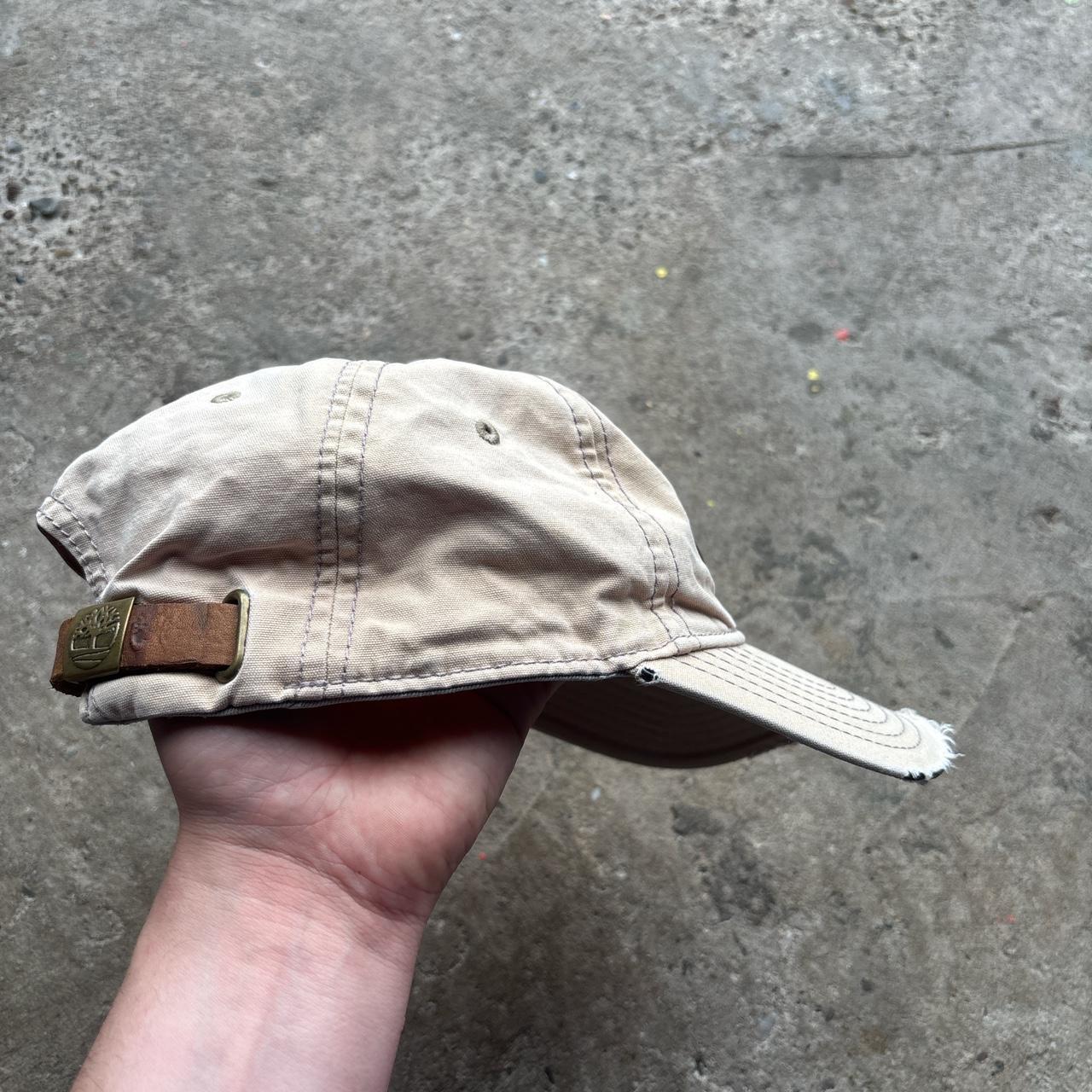 00s Tan Timberland Baseball Cap