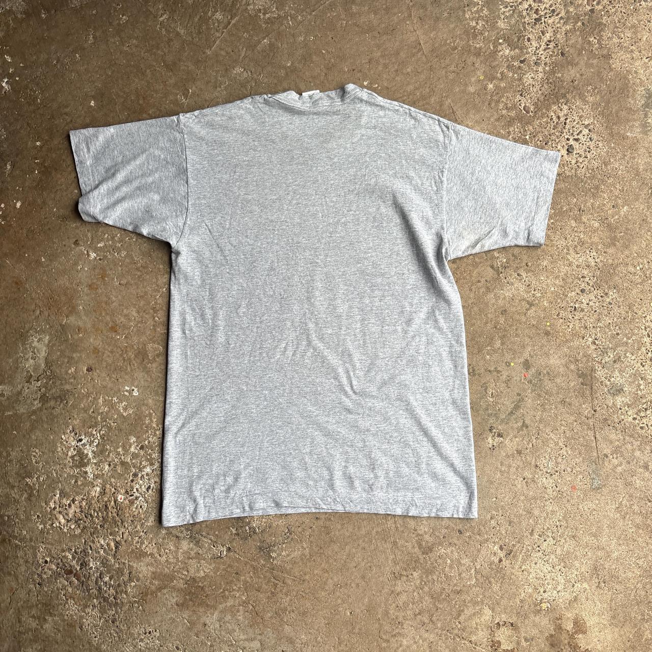 Vintage Grey ‘Texas Raider’ Single Stitch T-Shirt