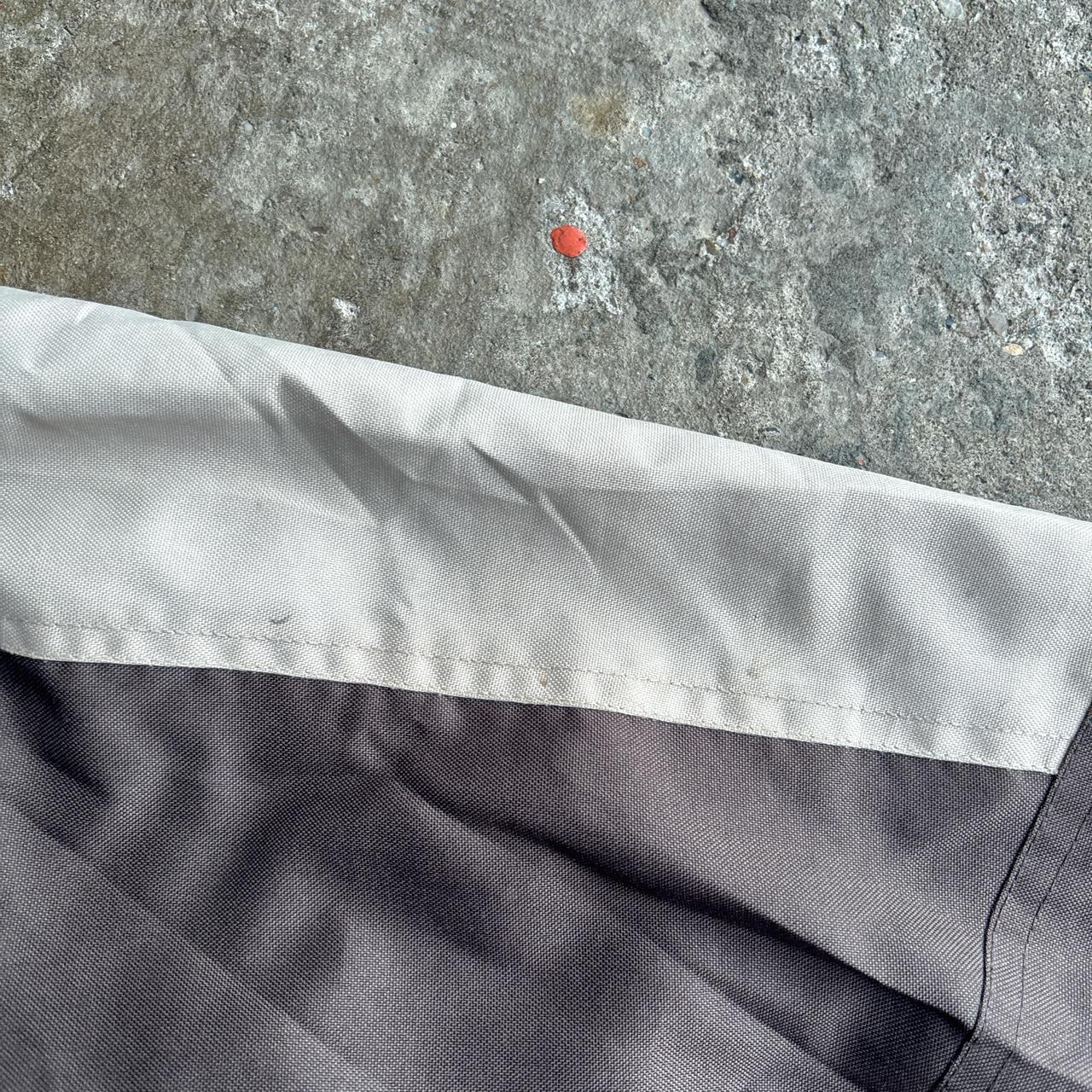 Brown & Cream Kappa Full-Zip Coat - L