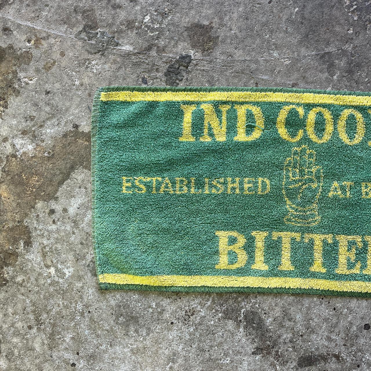 90s cotton ‘Ind Coope’ beer towel