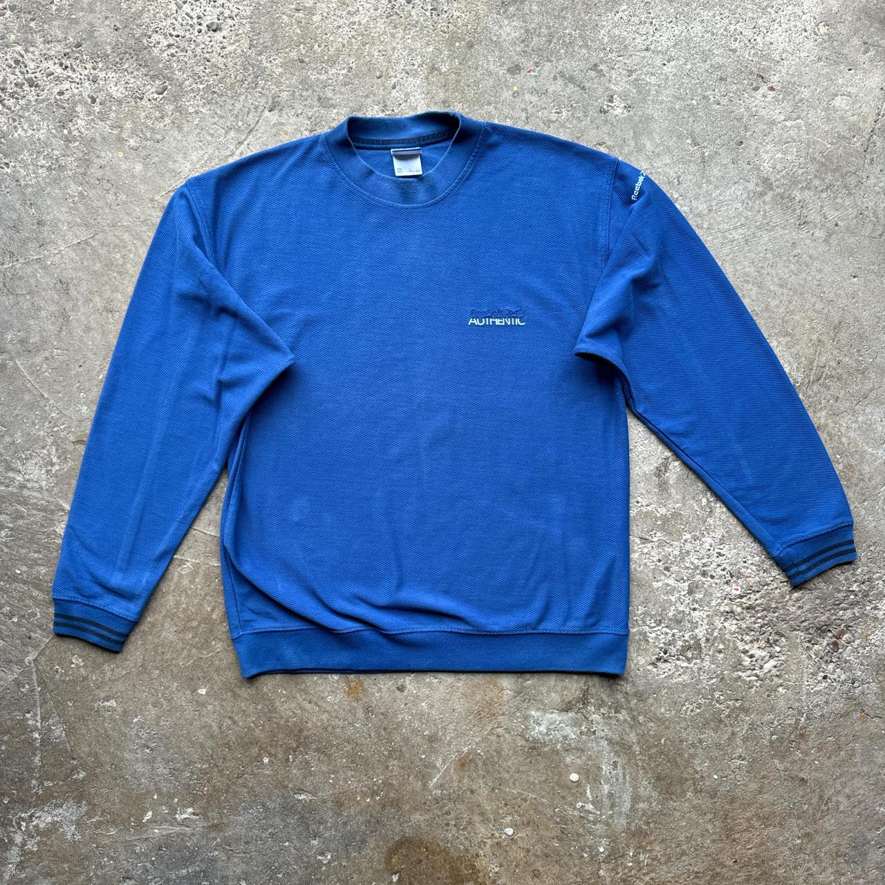 Vintage Reebok Authentic blue sweatshirt
