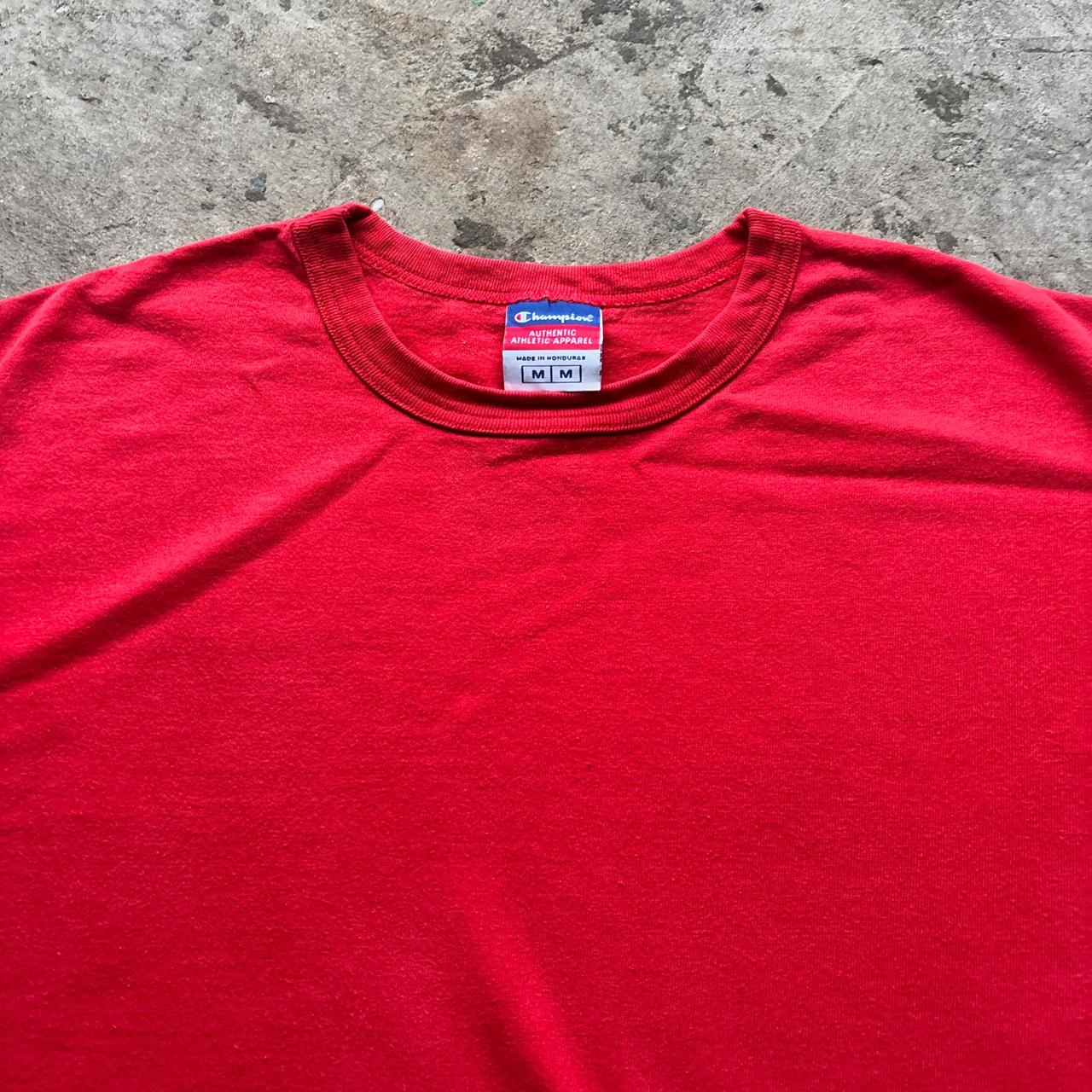 Vintage Red Champion t-shirt
