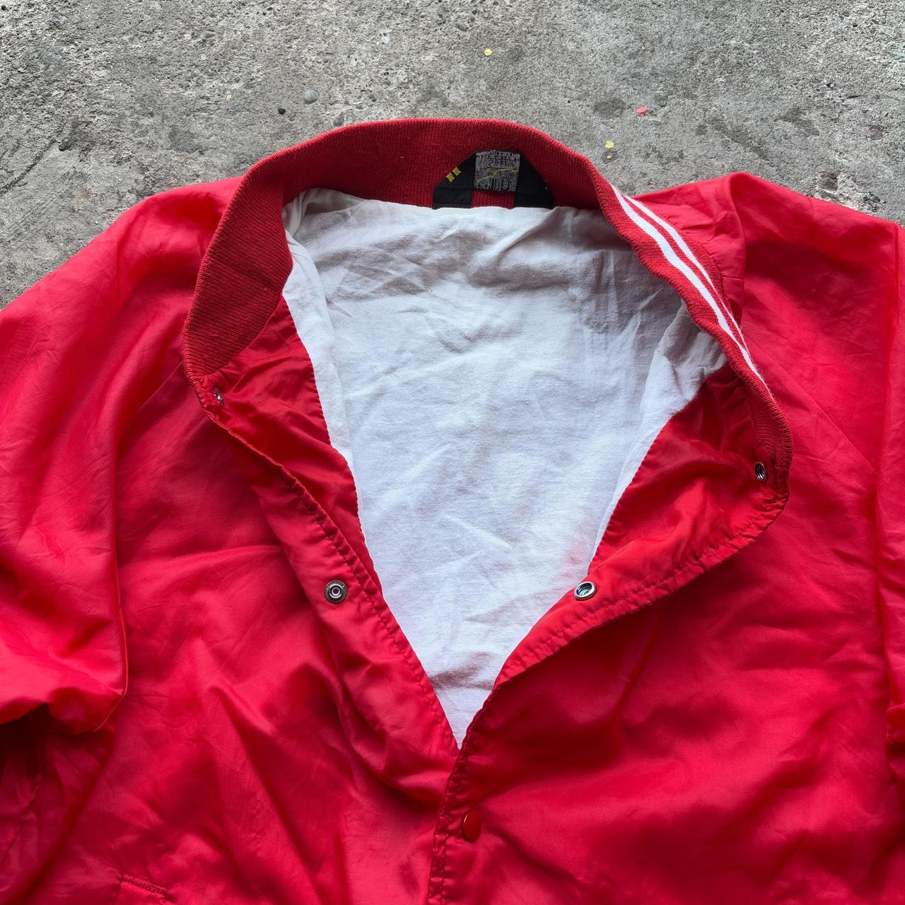 Vintage Red varsity bomber jacket