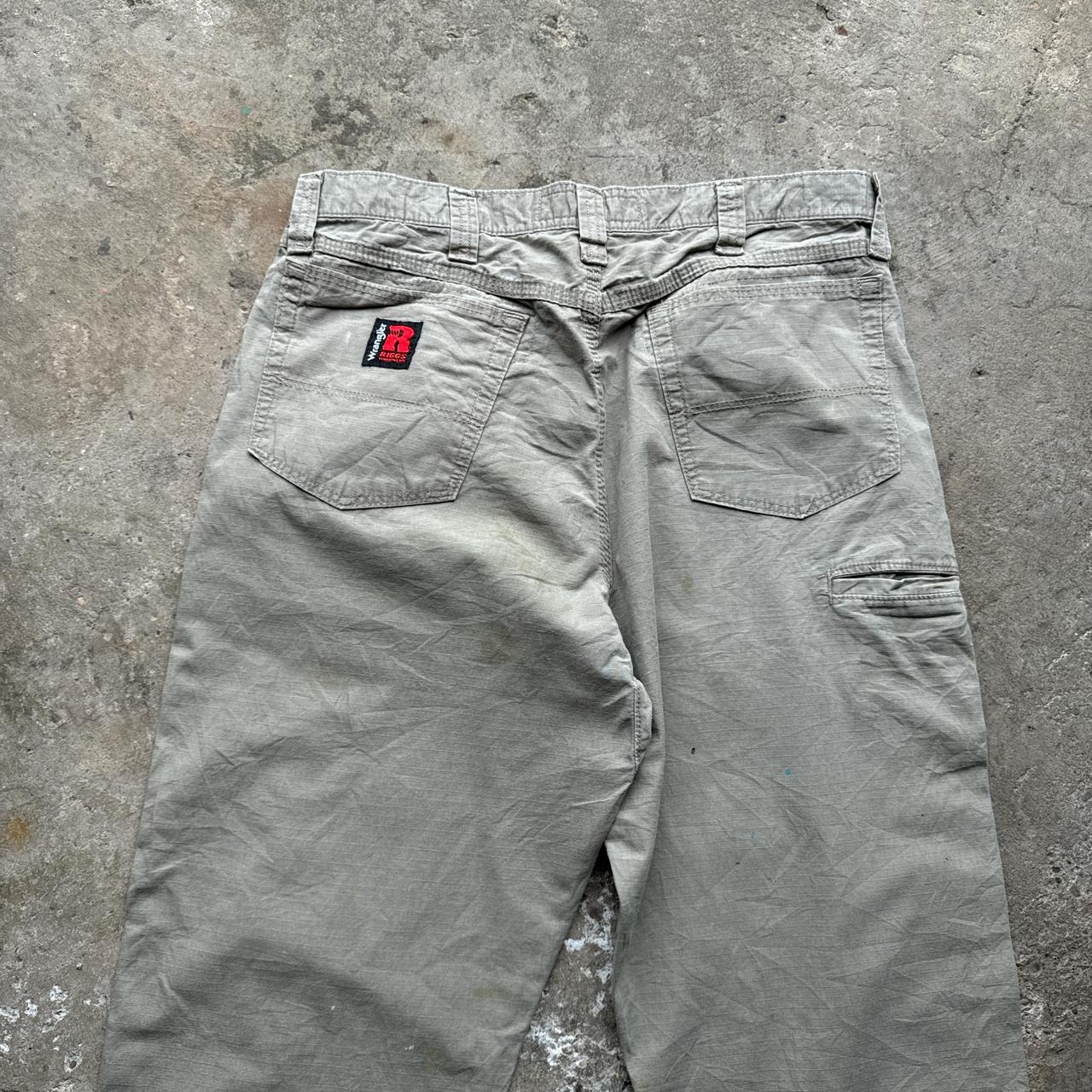 Cream Wrangler Cargos