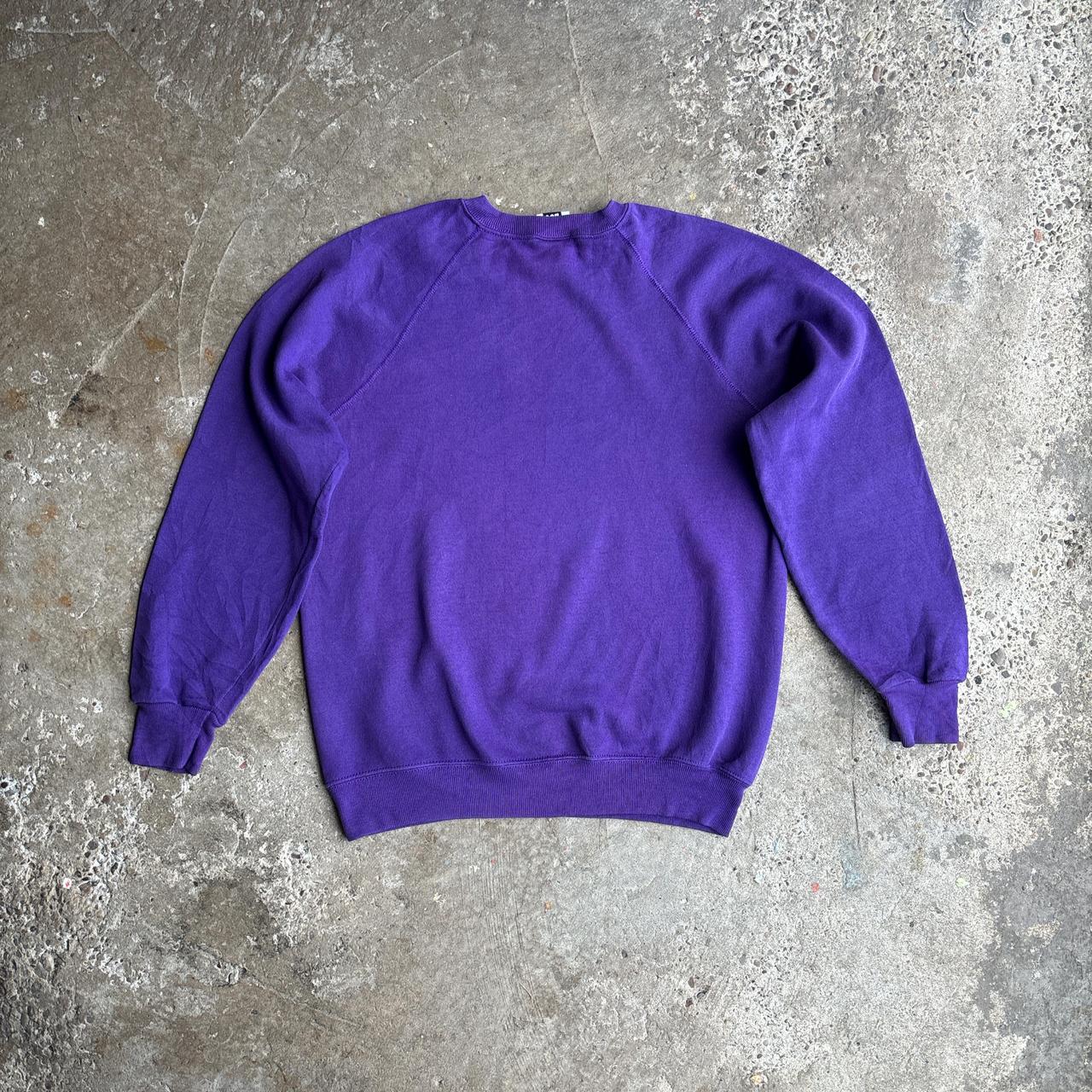 Vintage Purple Lee Sweatshirt- L