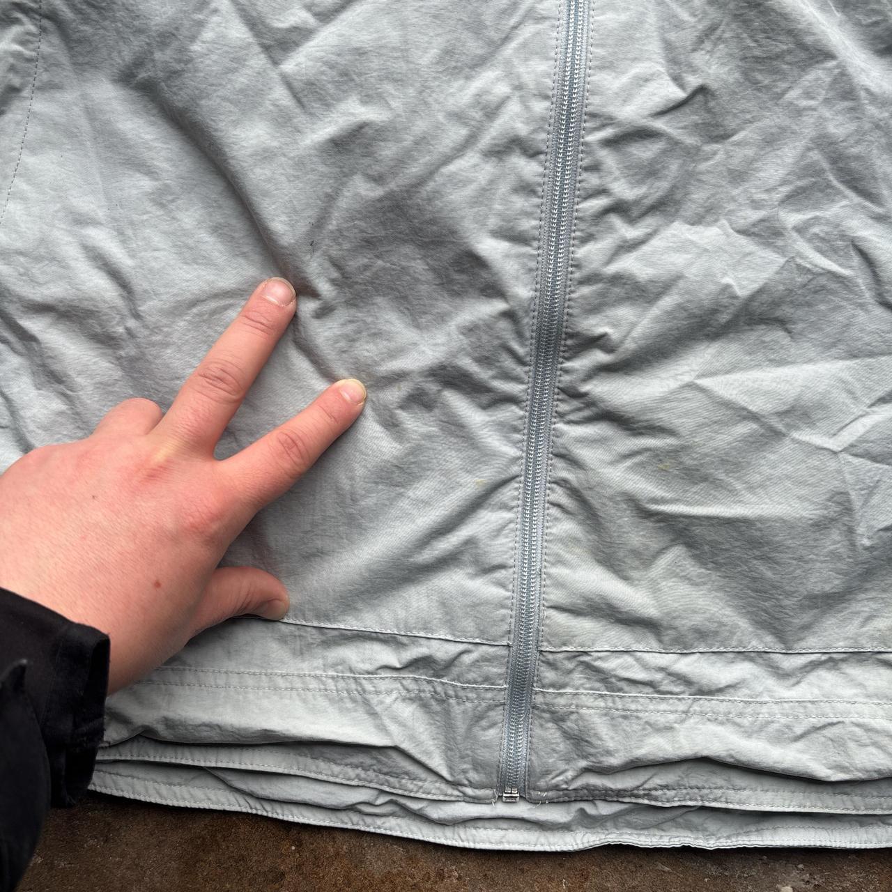 Vintage Light green Adidas windbreaker track jacket