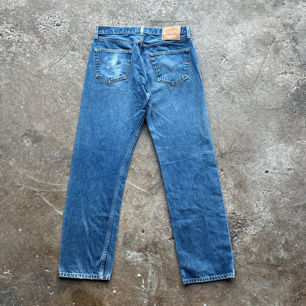Vintage Blue denim Levi’s 501xx jeans