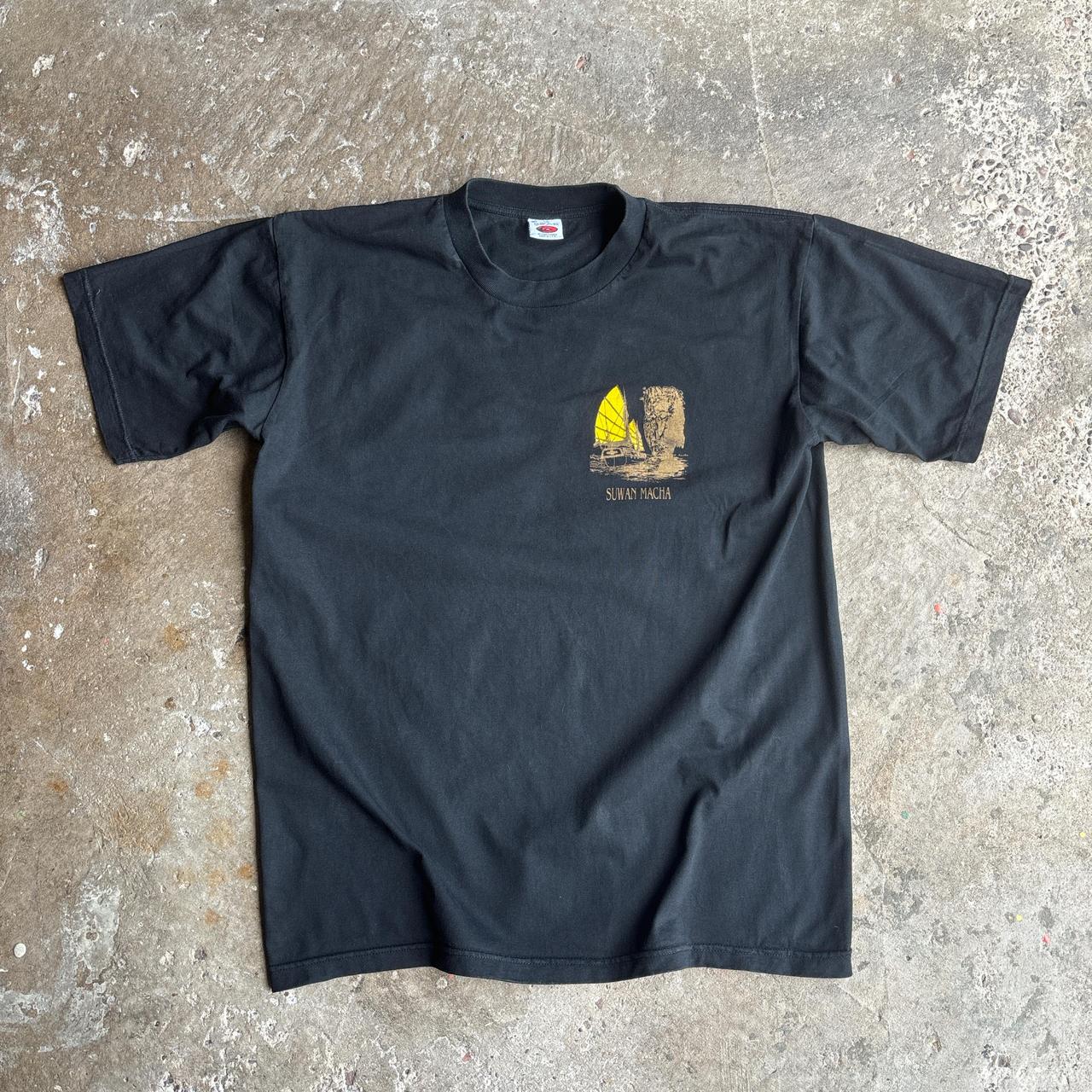 90s Quiksilver ‘Suwan Macha’ graphic t-shirt - XL