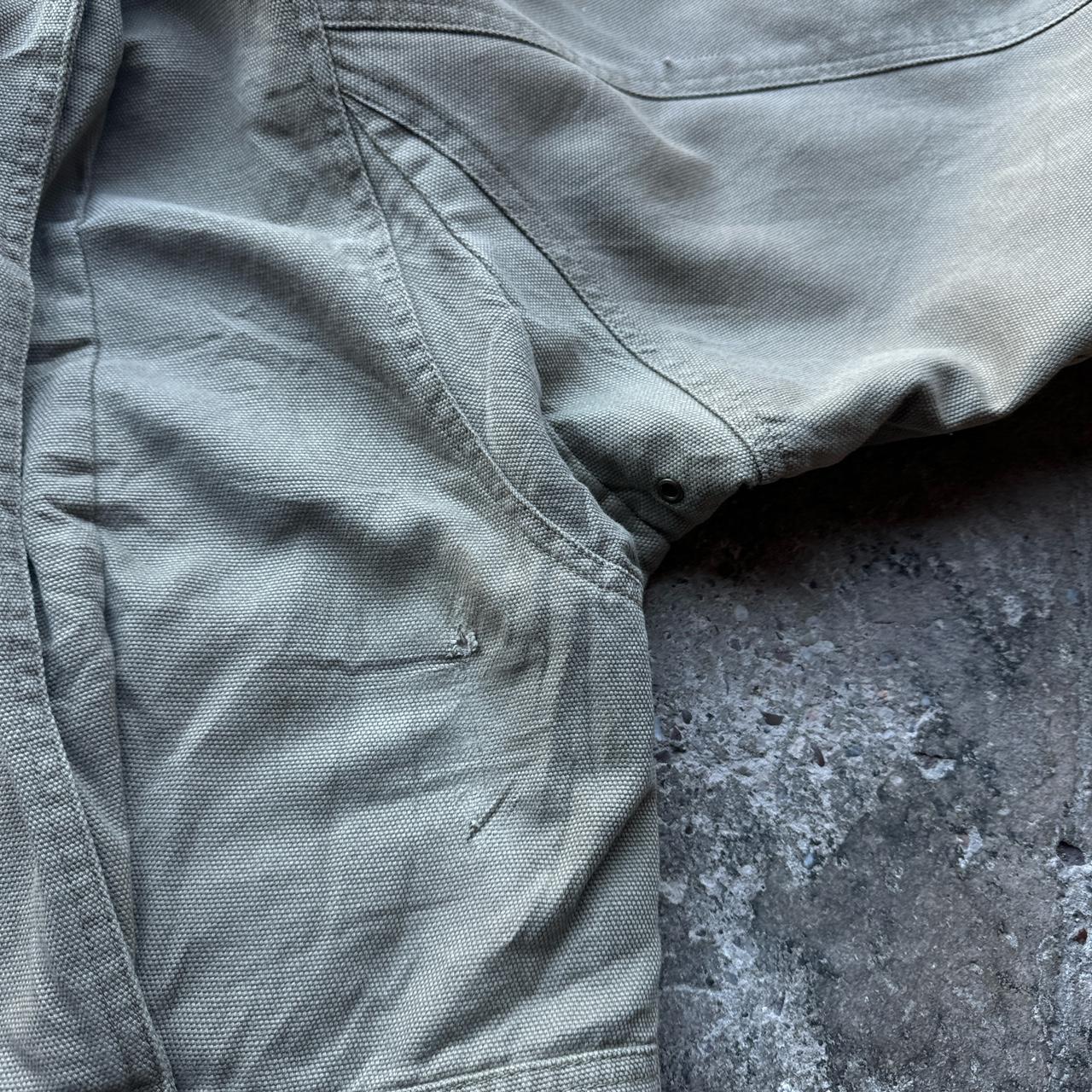 Grey Cabela’s workwear jacket with fleece lining