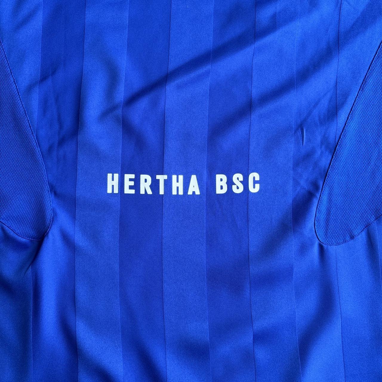 Vintage 2005/06 Blue Hertha Berlin Nike T90 Home Shirt