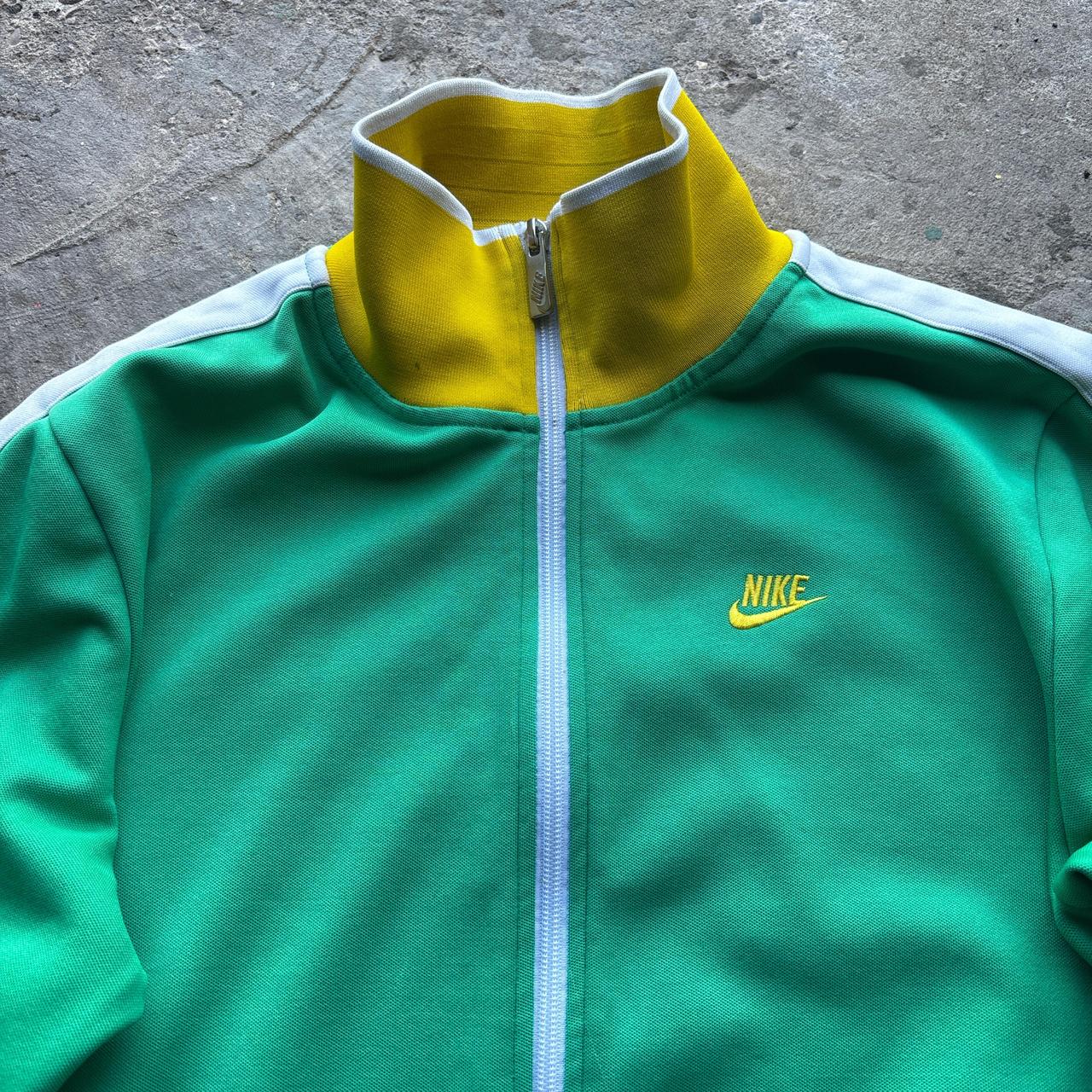 Green Nike Track Jacket - M