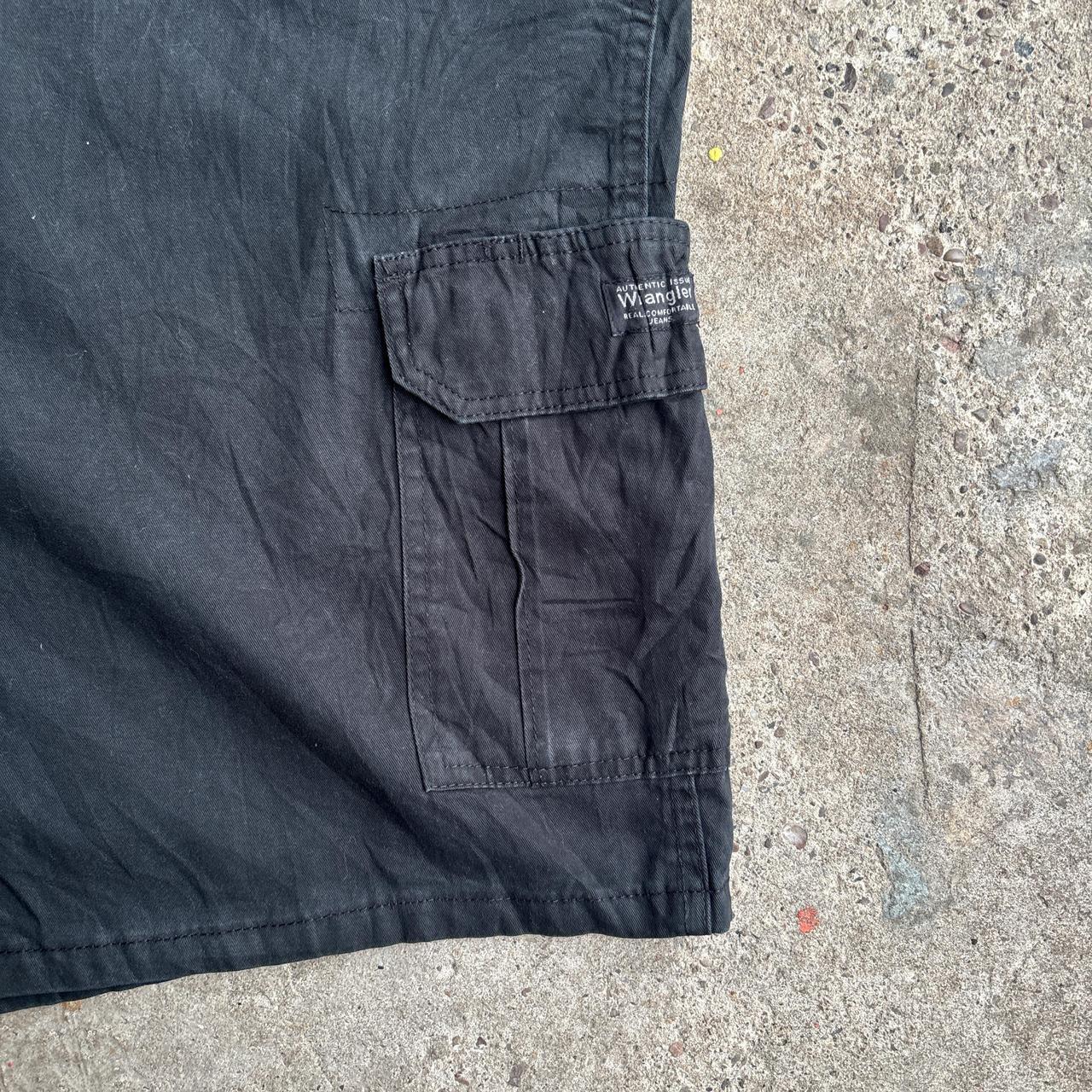 Black Wrangler Cargo Pants