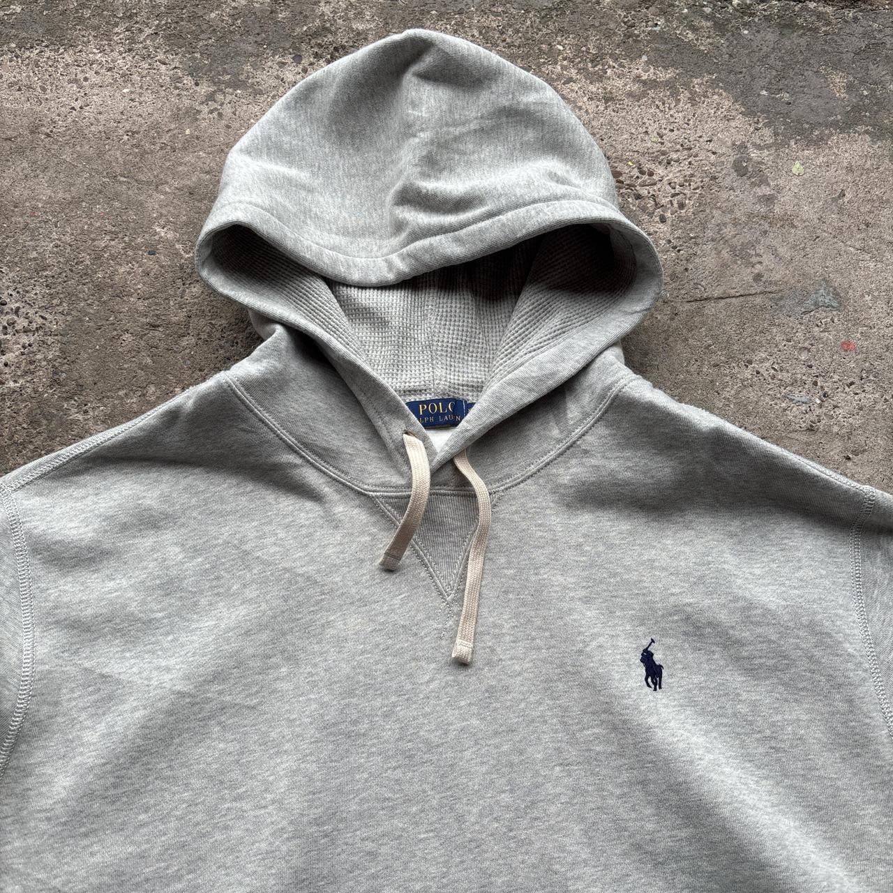 Grey Polo Ralph Lauren hoodie - XXL