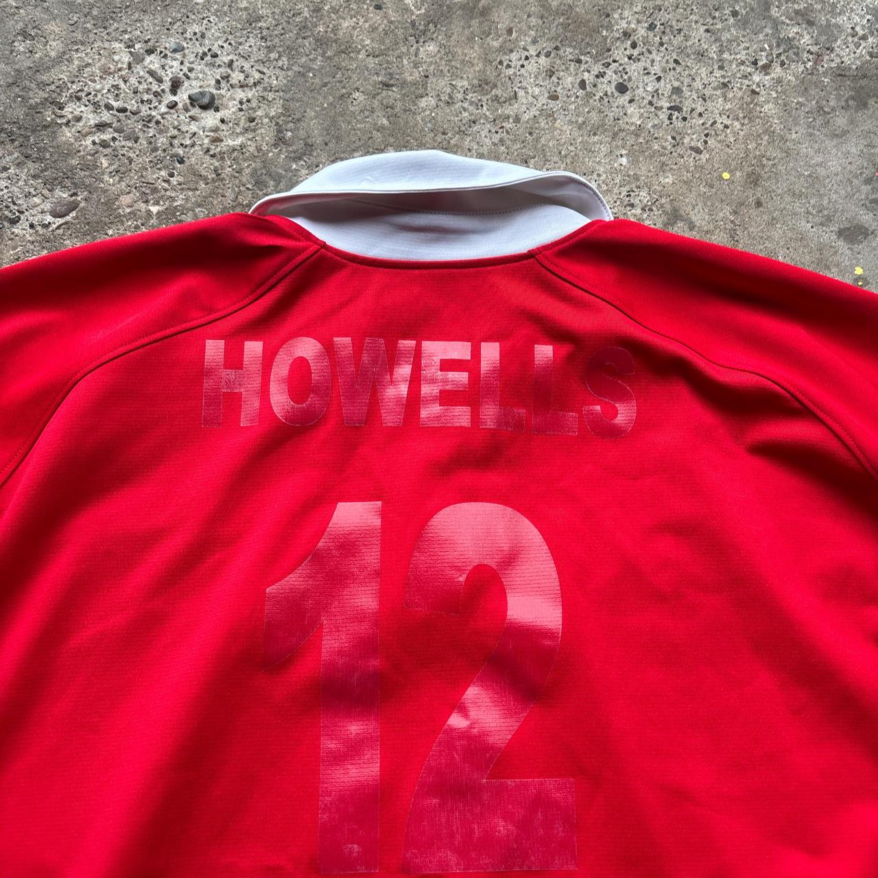 2009 Red Wales Under Armour home shirt - XL