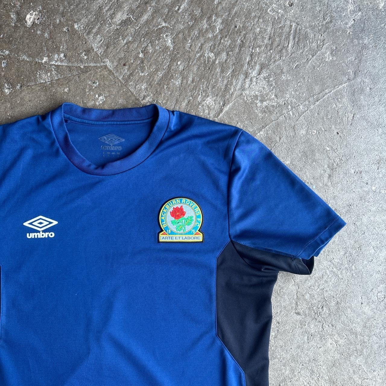 Blue 2016-17 Blackburn Umbro Training Football Shirt