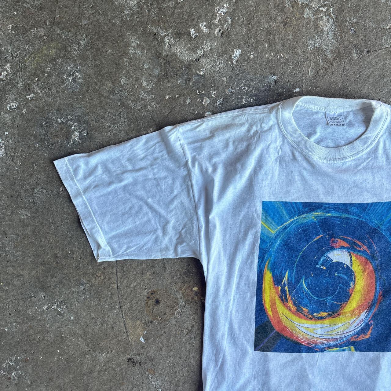White T-Shirt w/ Front Graphic