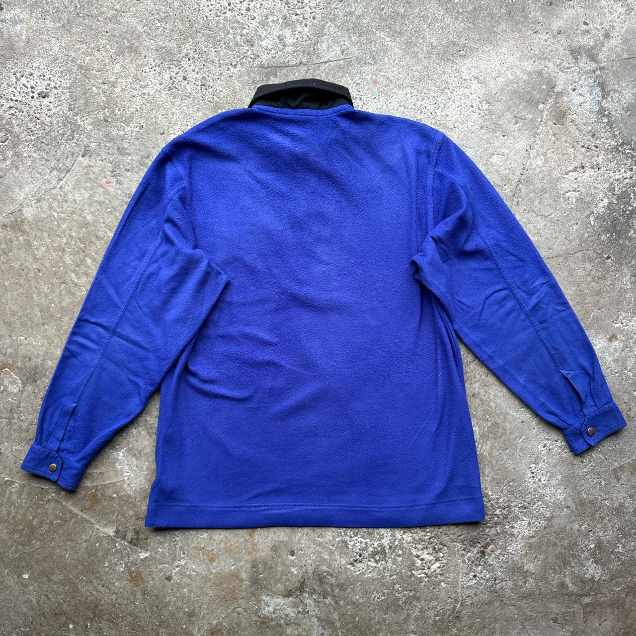 Purple Puma quarter zip fleece-like shirt