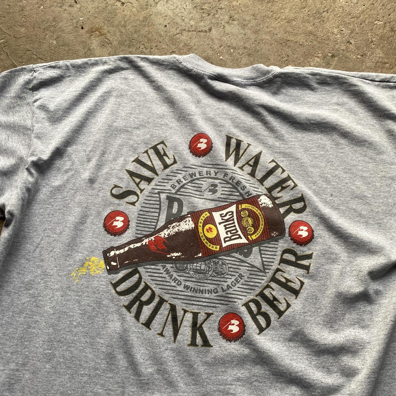 Grey Banks Beer graphic tee - XL