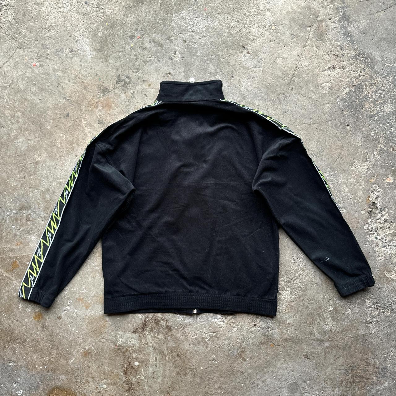 Vintage Black Reebok zipped jacket