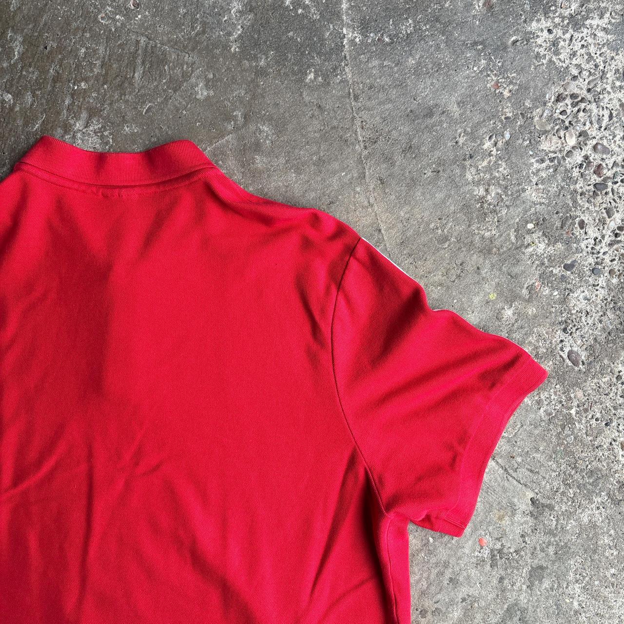 Red Manchester United Nike Polo Shirt