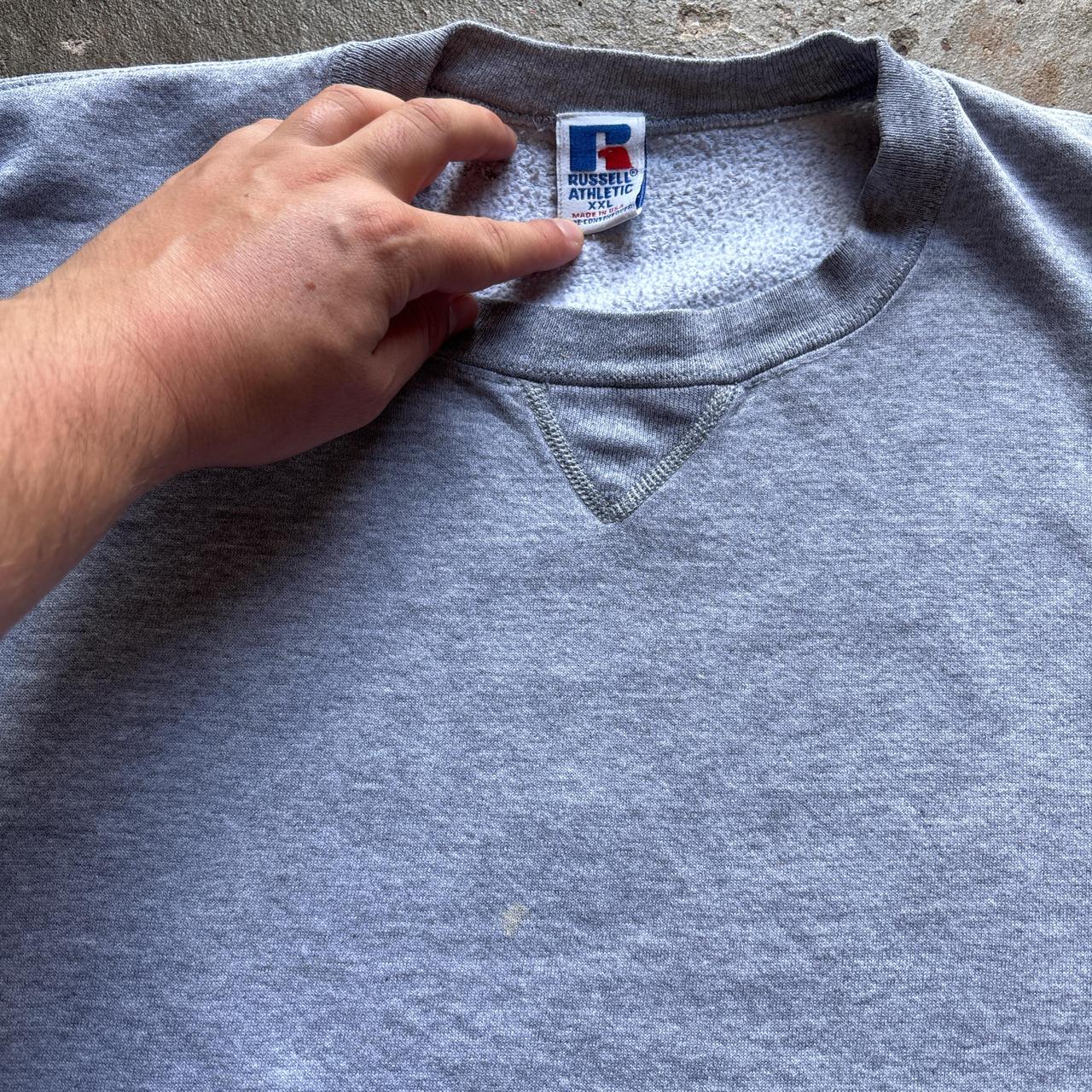 90s Grey Russell Athletic sweatshirt - XXL